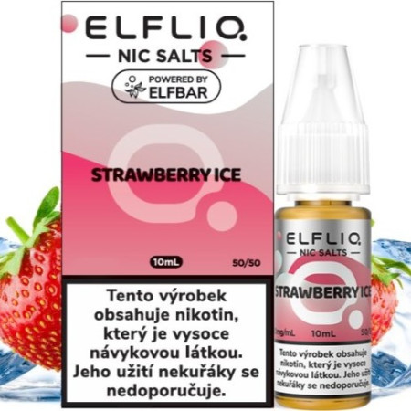 chi tiết Elfliq 10ML Strawberry Ice