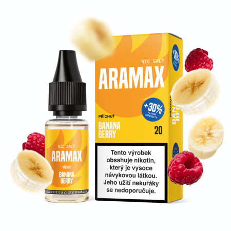 chi tiết Aramax 10ML Banana Berry