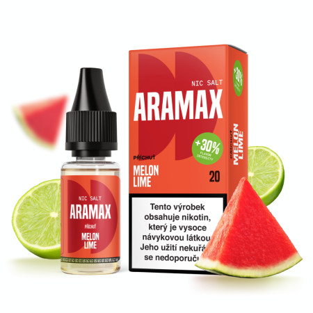 chi tiết Aramax 10ML Melon Lime