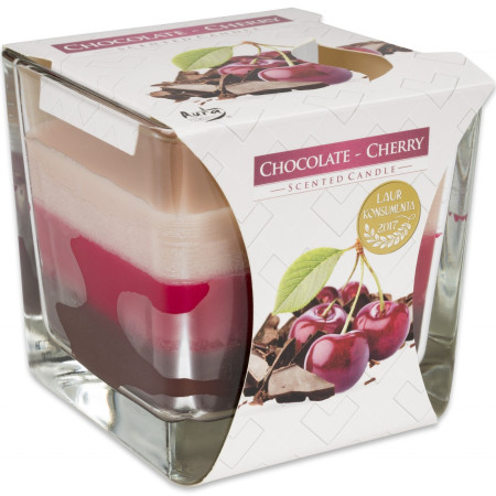 detail Bispol svíčka Chocolate Cherry