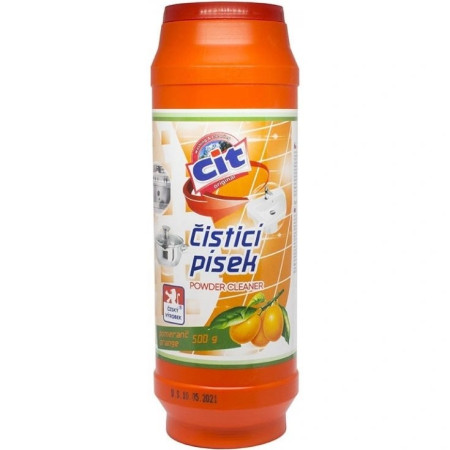 chi tiết Cit 500g čistící Prášek Pomeranč a mango (10/krt)