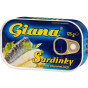 náhled Giana 125g Sardinky ve slunečnicovém oleji (24)