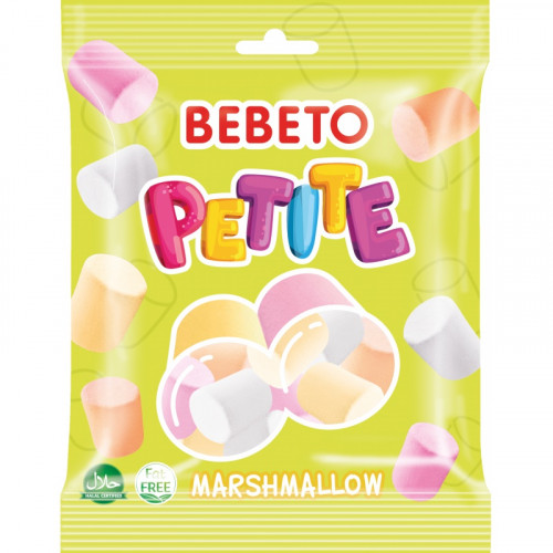Bebeto Marshmallow 60g Petite 12